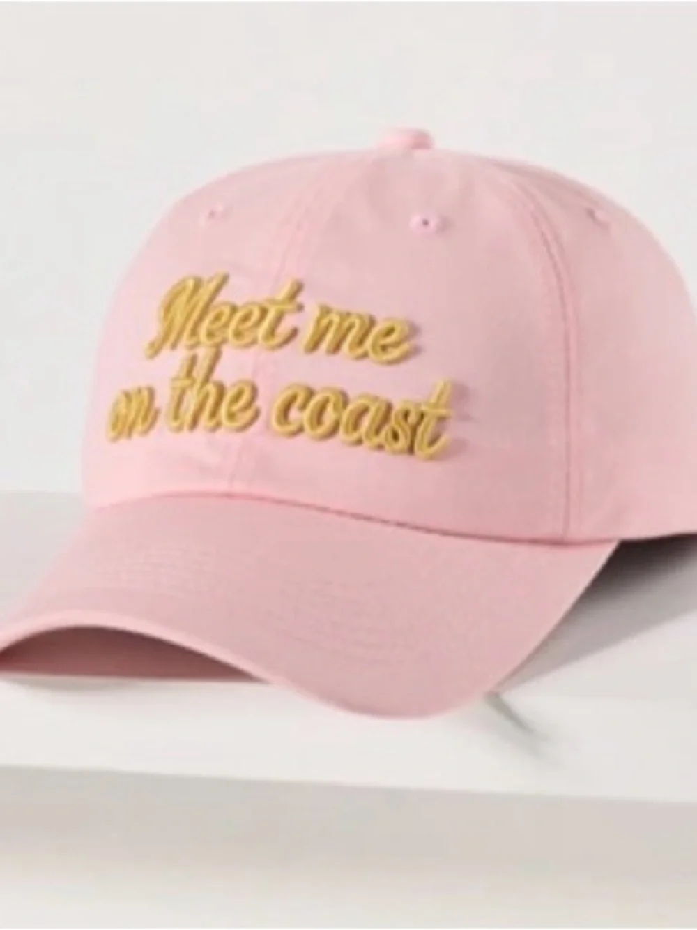 Anthropologie Worn/West Meet Me On The Yacht Baseball Cap. NWT. Coast